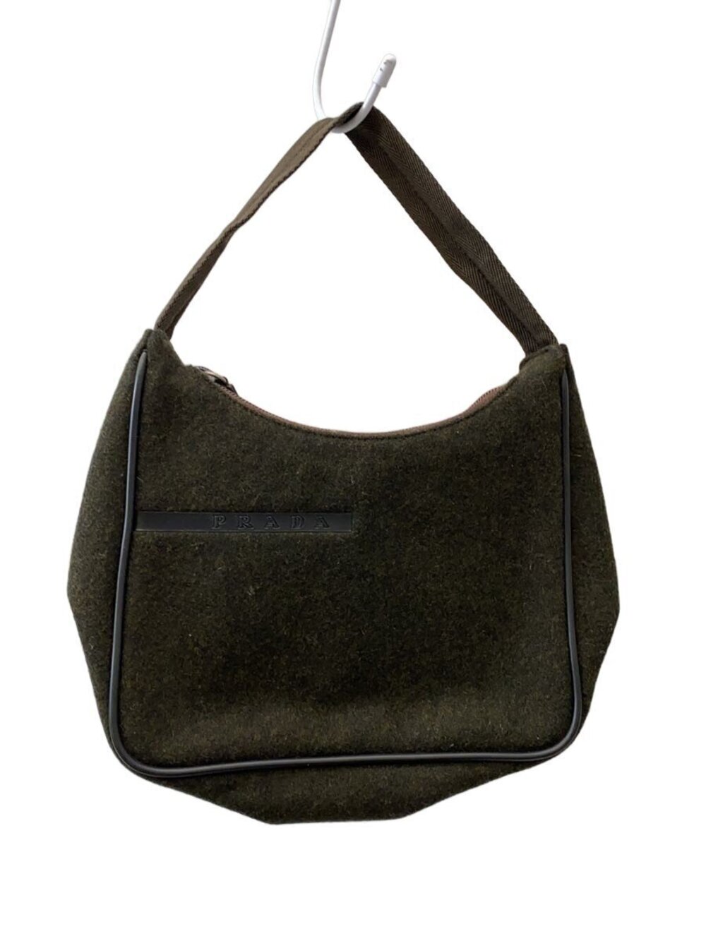 Prada Handbag Khaki Brown